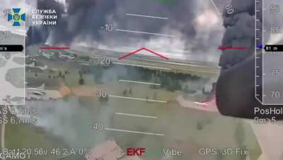 New video from Ukrainian SBU operation "Spiderweb" shows full path of FPV drone - from flying off the van to strike Tu-22M