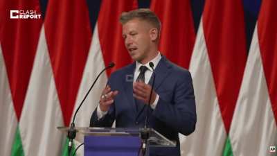 Péter Magyar: Russia is a security risk. In Hungarian history, we have felt the Russian bear before. Europe must prepare. Europe must protect and defend itself.
