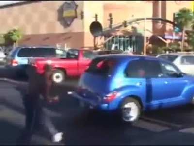 What would you do if a crackhead attacked your car?