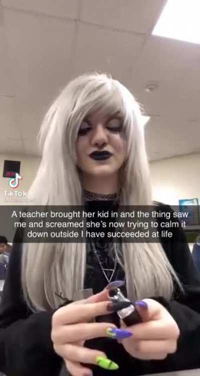 And then the whole classroom clapped