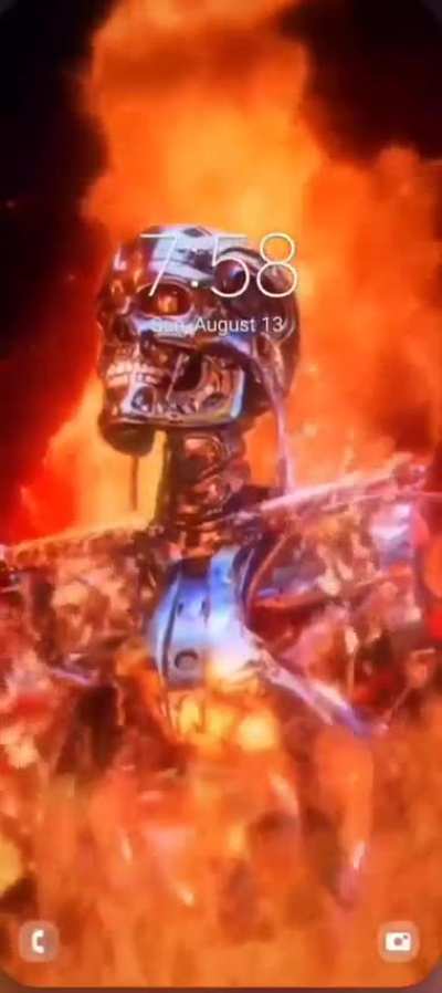 My phone lockscreen video 