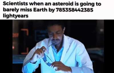 "Quick! Write a news article about it!"