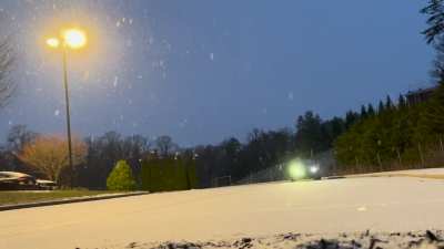 Snow drifting