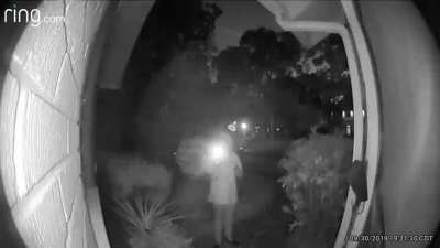 My Ring Doorbell captured me fending off a terrifying attack (even made sure to confirm the area was clear after)