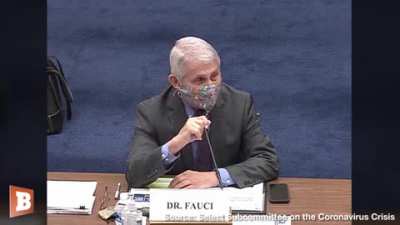 Fauci "answers" a legitimate question