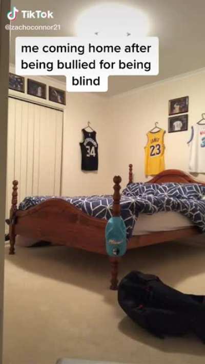 I hope a blind person isn&rsquo;t offended by this