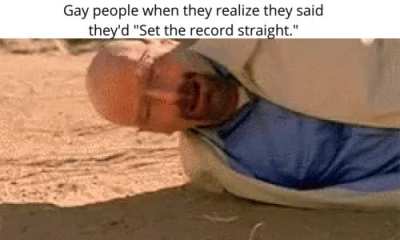 He broke the sacred code.