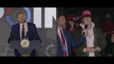 J.D. Vance claims it is "not a conflict of interest" for pro-Israel donors to fund Trump and then shape pro-Israel policy. When questioned on why billions are sent to Israel, his response was mutually aligned interest and definitely Israel "is not control