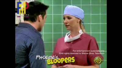 I prefer the blooper, as I love Lisa’s laugh so much; Matt himself can’t help but smile. 😂☺️ Too bad it was never utilized lmao