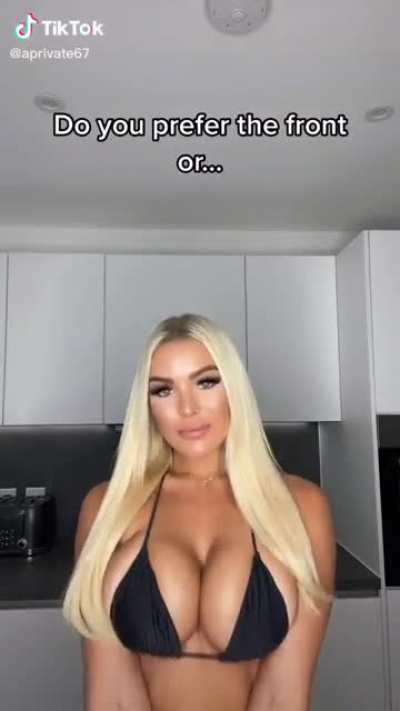 front or back?....