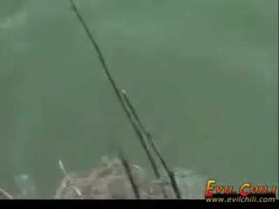 Cliff jump gone wrong