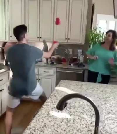 Finally he done it