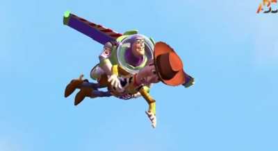 DFV Tweet - Toy Story flying scene. TO INFINITY AND BEYOND 🚀🙌💎. BUY &amp;amp; HOLD!