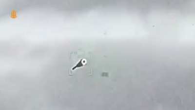 Onboard footage of a Ukrainian Navy SAM system downing a Russian Shahed-136 over Odesa.