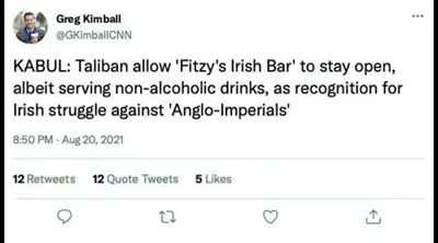 Are the IRA and the Taliban allies now??
