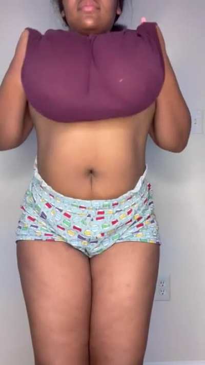 My pjs aren&rsquo;t that flattering but my tits are