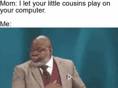 Put child in the oven