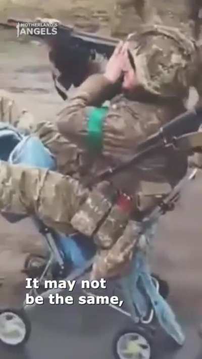 baby stroller = tank