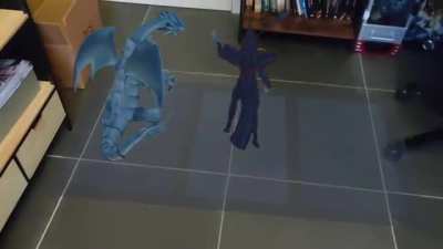 Yu-Gi-Oh! Augmented Reality - Smart Duel Disk &amp;amp; Duel Gazer Prototype