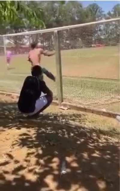 enjoying the game