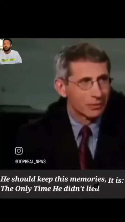 Dr Fauci tells the truth 