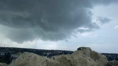 The clouds in Aspen today