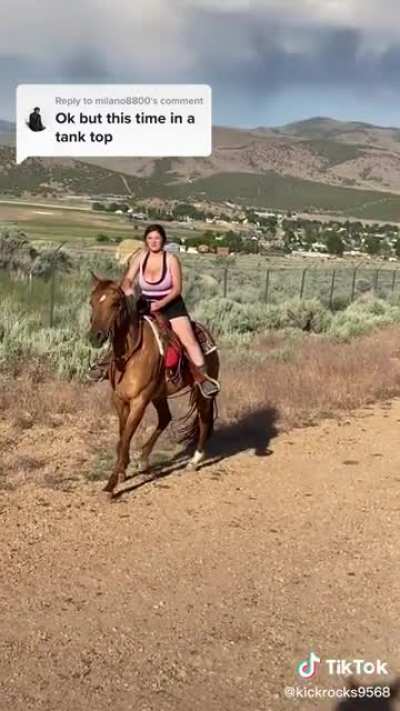 I think I’m gonna learn horseback riding: Kickrocks9568