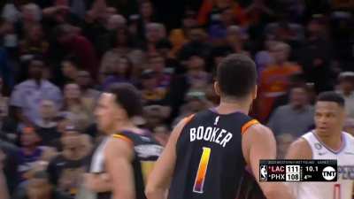 [Highlight] Westbrook gets the block AND the save at clutch time vs the Suns!