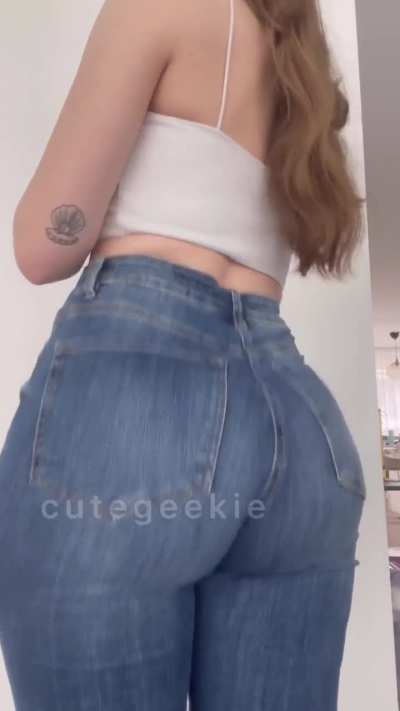 It even jiggles in jeans&hellip;