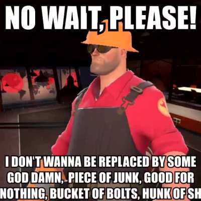 Reject humanity embrace robot engineer gaming.
