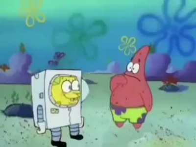 When Spongebob is Sus