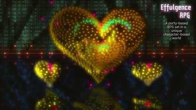 Procedural heart by text symbols (ASCII) for my game