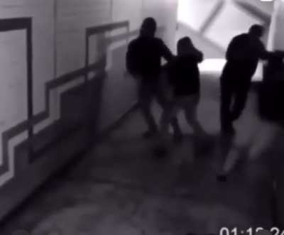 Her bf didn&rsquo;t need to do shit, she knocked em both out herself👀
