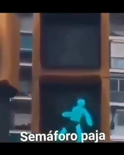 Sem&aacute;foro paja