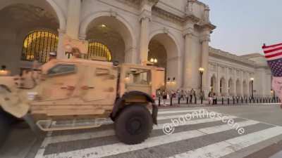 WELCOME TO THE POLICE STATE! SAY I DIDNT TELL YA.. THIS IS WHAT AUTHORITARIANS DO  WHEN THEY TRY TO SHOW STRENGTH, BUT ARE INHERENTLY WEAK.. THERE WILL BE MORE "SHOWS" OF FORCE IN VARIOUS WAYS THROUGHOUT MANY COMMUNITIES IN THE NEAR FUTURE, AND MOST WILL 