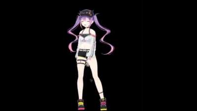 Towa vibing in the 3D TRPG stream is just too adorable
