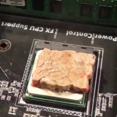 How not to solve thermal and hunger problems together
