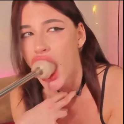 Your throat is a fleshlight.