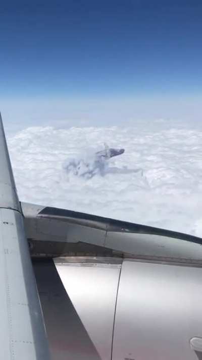 On the plane from Osaka to Tokyo