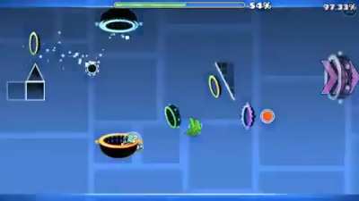 un geometry dash...