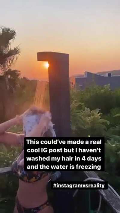Outdoor shower
