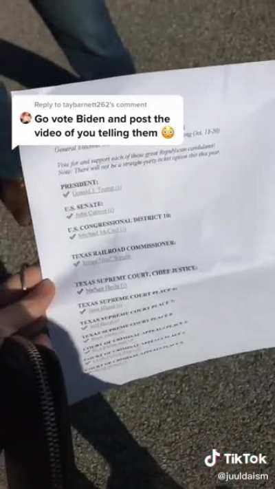 Girl telling her republican parents who she voted for