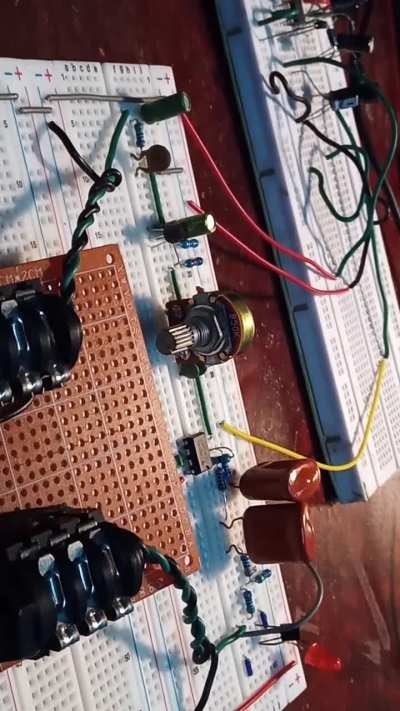 Tried breadboarding the CE-1 preamp