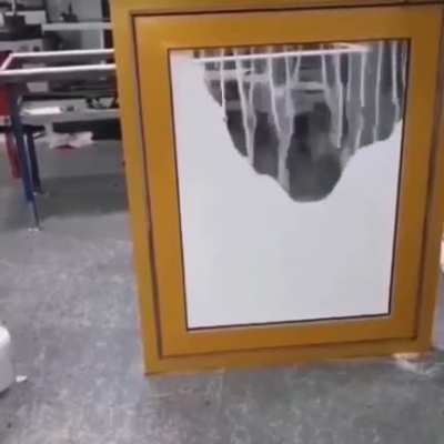 These sand curtains