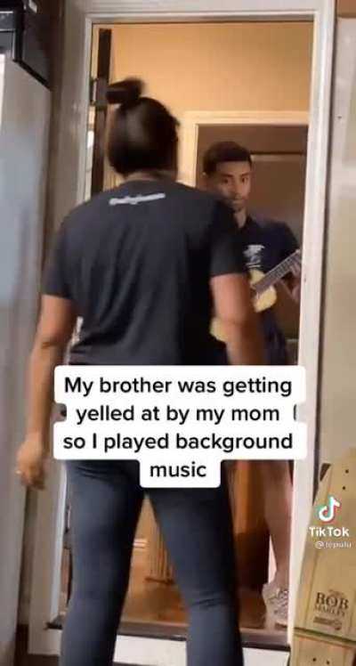 He definitely got whooped for this