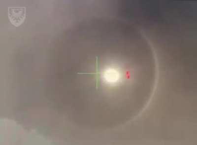 Shahed long-range kamikaze drones being intercepted by the Kherson 208th Anti-aircraft Missile Brigade in the southern region on the night of September 11, 2024
