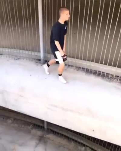 Jumping down with no way of coming back up