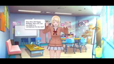 Compilation of member&rsquo;s "Nico Nico Nii!" in birthday messages.