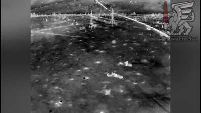 Ukrainian 81st Airmobile Brigade's 1st Battalion "SowaFM" drone team targeted Russian infantry with FPV strike drones in both day and night attacks