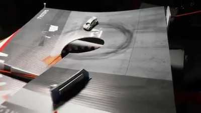making hot-wheels drift with magnets